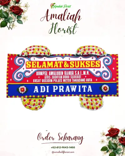 Karangan Bunga Ucapan Selamat cadasmekar